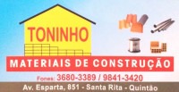 Toninho Materiais de Construcoes